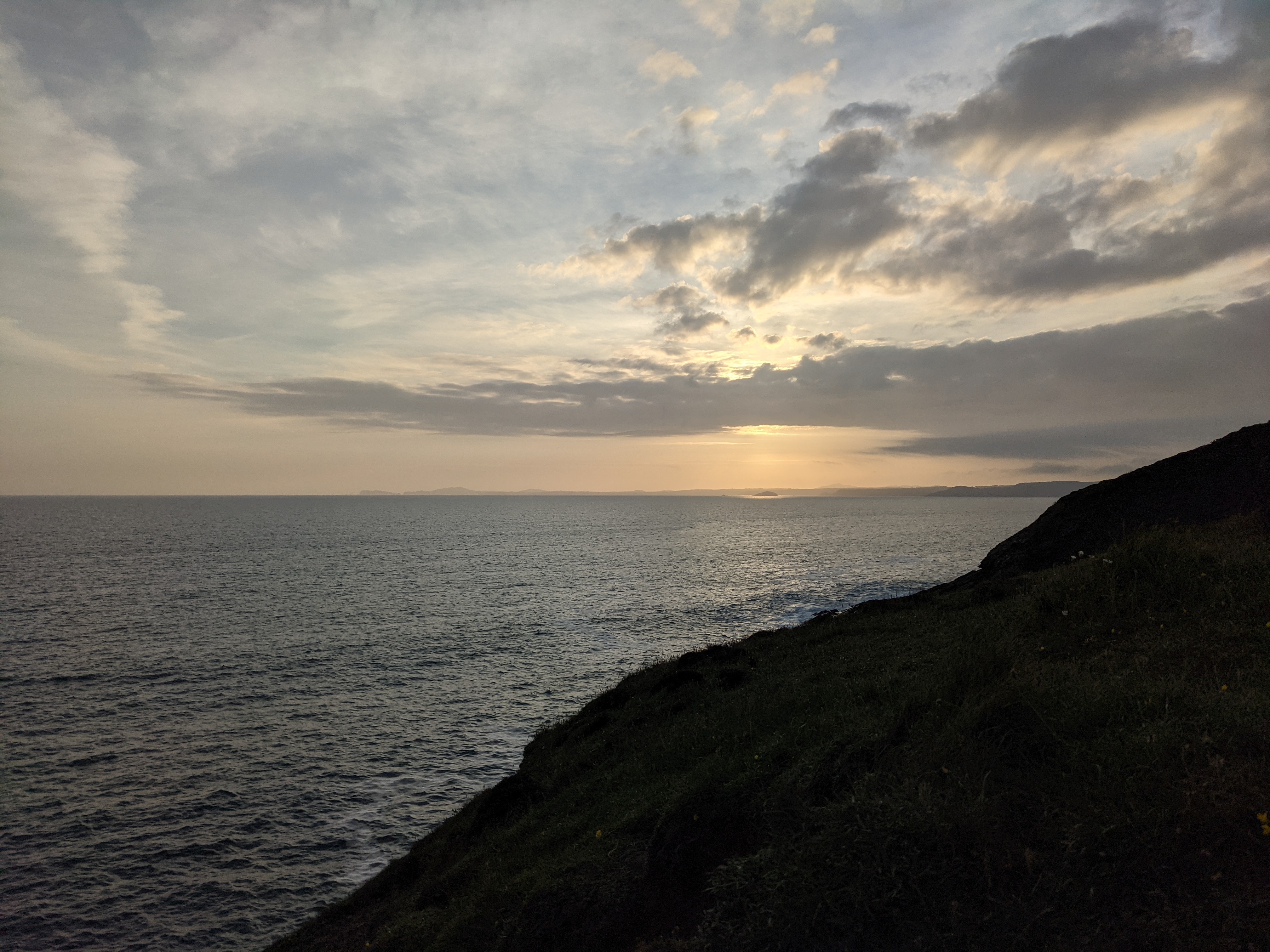 sunset in Wales